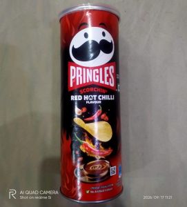 KELLOGG  PRINGLES RED CHIL102G