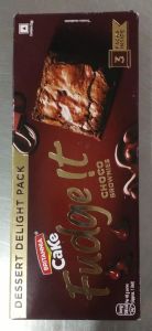 BRITANNIA  CAKE FUDGEIT CHOCOLATE 120G