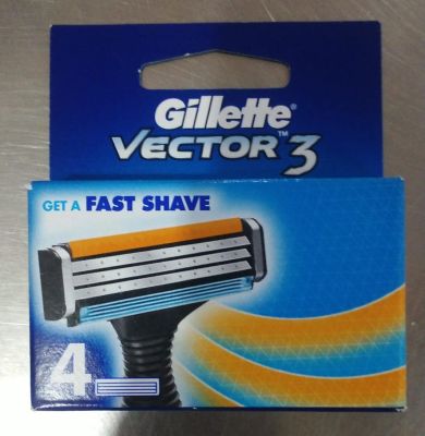 GILLETTE  VECTOR 3 4-BLADE