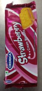 CREMICA CREMFILS STRW100G BISCUIT