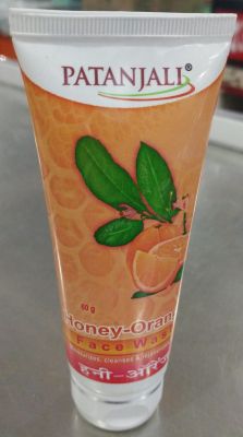 PATANJALI  FACEWASH HONEY ORANGE 50GM