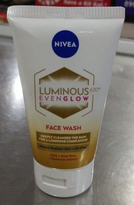 NIVEA FACEWASH LUMINOUS 100ML